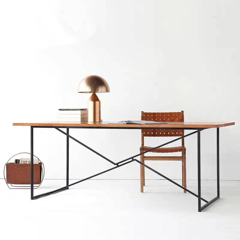 

Minimalist Office Desk Creative Computer Desk Designer Dining Table Workbench