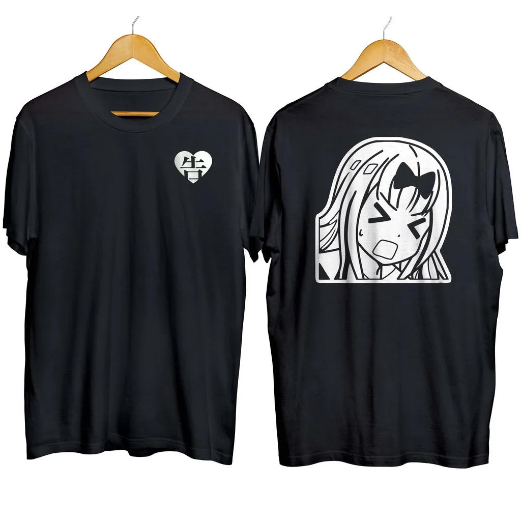 T-shirt distro anime CHIKA STICKER - LOVE IS WAR 100% cotton combed 30s