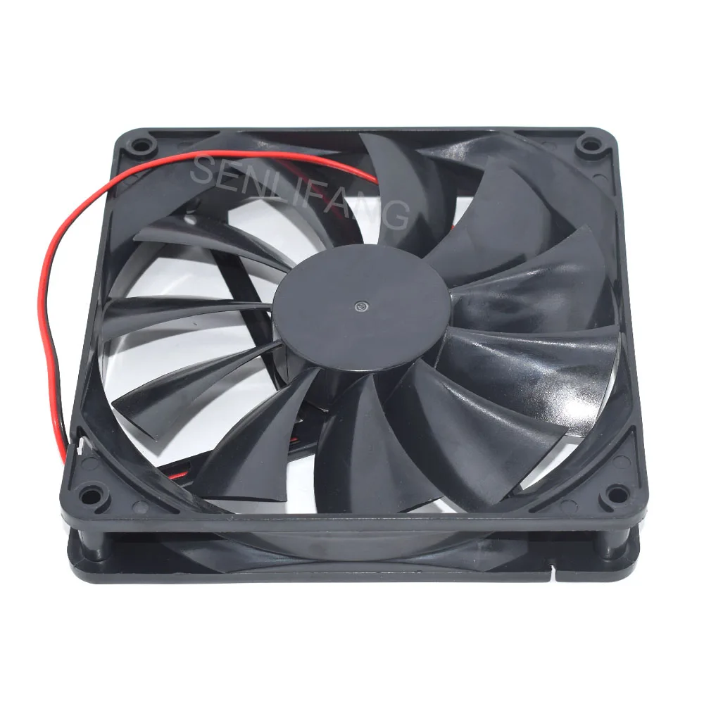 New For GLOBE FAN RL4Z S1352512H 135x135x25mm 13.5cm 12V 0.45A 2Pin Chassis Power Cooling Fan