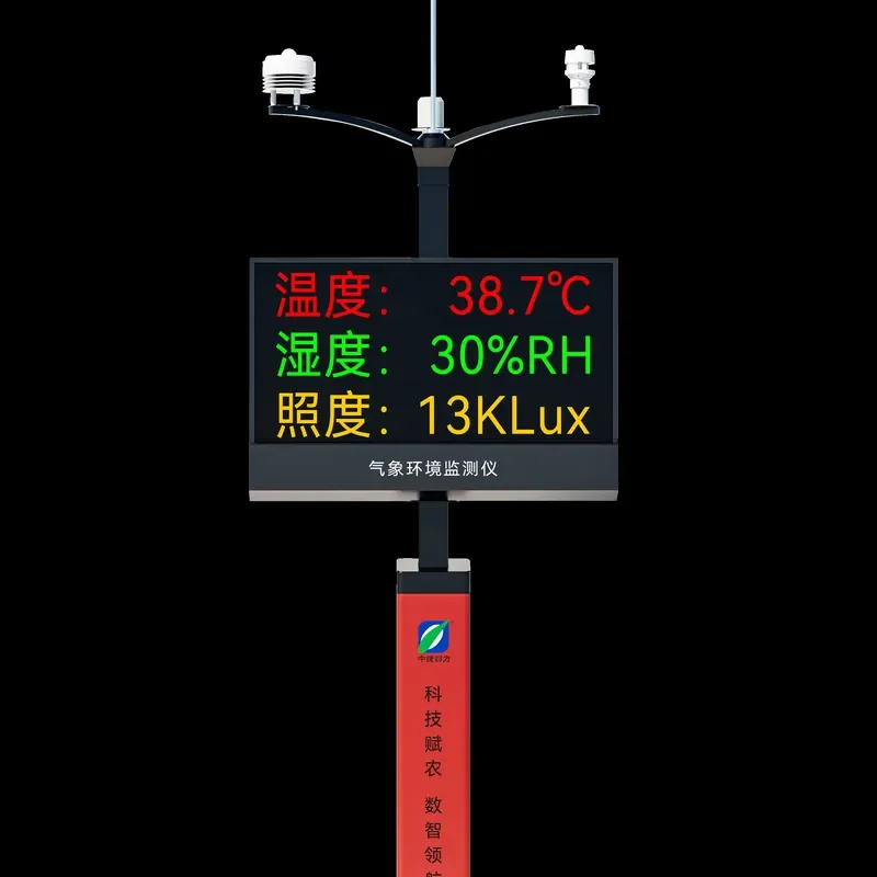 Weather Monitor for Agriculture & Environmental Machinery Air Humidity Wind Rainfall Temperature Monitor for Other Equipment
