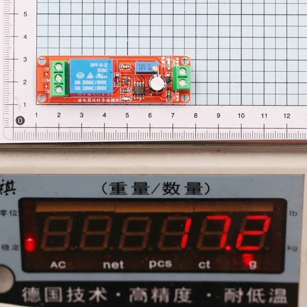 Módulo de relé temporizador de carro 12V com NE555 - interruptor liga/desliga de atraso para eletrônicos automotivos, projetos DIY