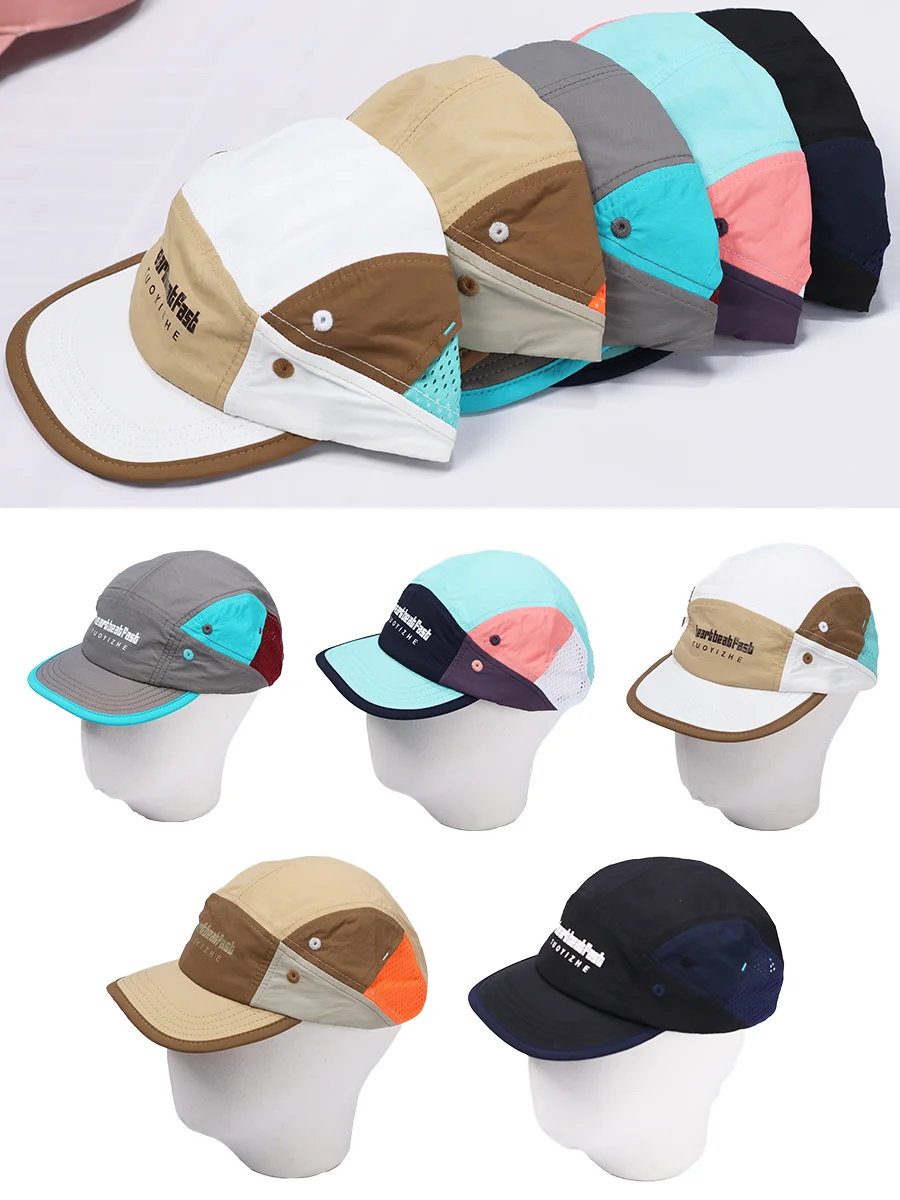 Chapéu de beisebol respirável de secagem rápida ajustável verão malha snapback boné viseira esportes legal moda quente ao ar livre popular das mulheres dos homens