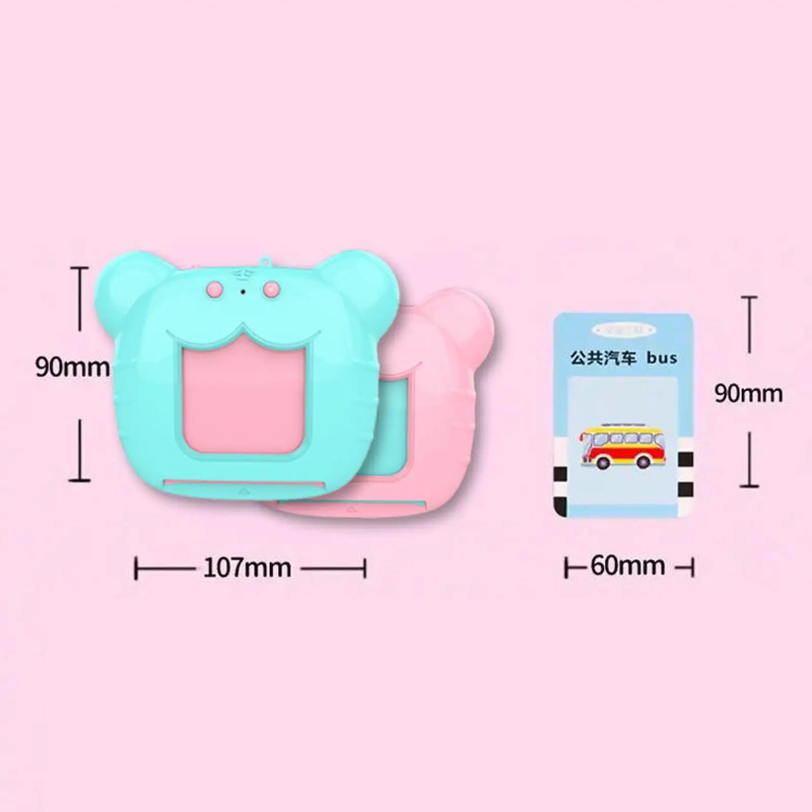 Talking Flash Cards Przedszkole dla dzieci w wieku 2 3 4 5 lat