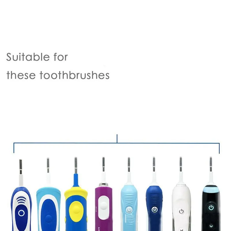 4/8pcs For Dual Clean Electric Toothbrush Head Replacements Soft Heads 1000 5000 8000 9000 417A Clean Bristle Nozzles SB-17A
