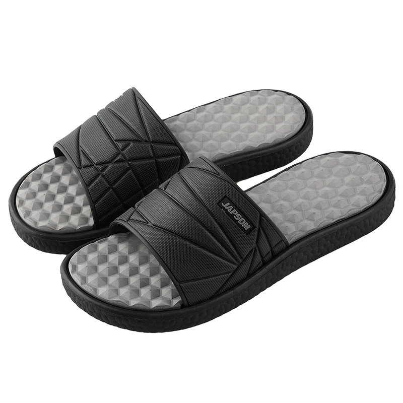 Summer Mens Acupressure Slippers Foot Massage Home Indoor Slides Sleepers Comfortable Men\'s Slide Slipper for House Room