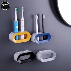 Titular escova de dentes elétrica buraco duplo organizador de parede titular escova de dentes soco-livre rack de armazenamento do banheiro espaço salvar