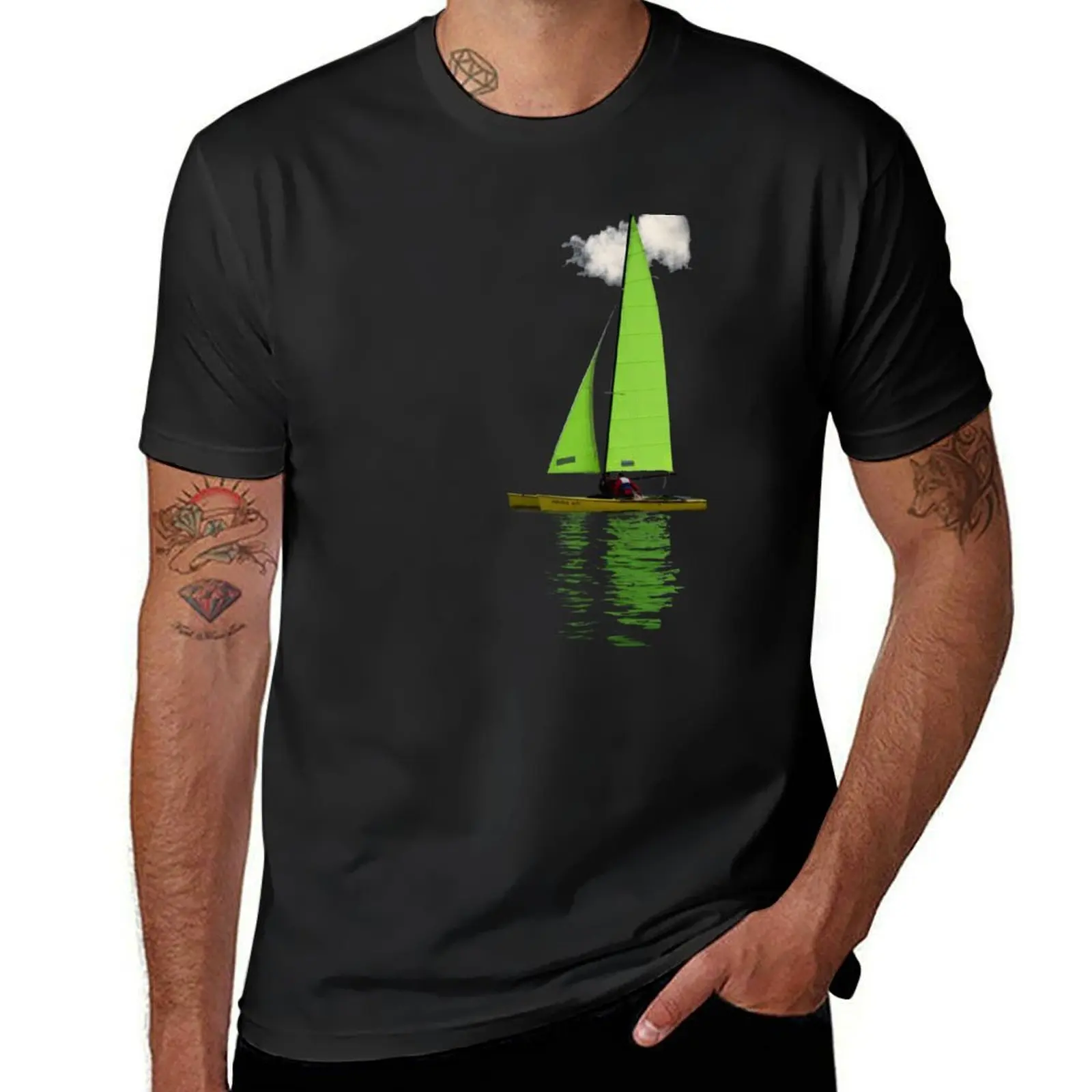 Sailing T-Shirt cute tops cute clothes sweat Men's t-shirts