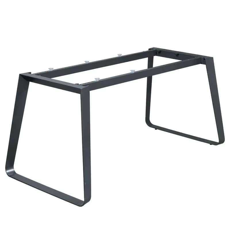 Wrought Iron Table Leg Supports Large Stone  Slab Feet Coffee Table Frames Office Desk Metal Legs Base