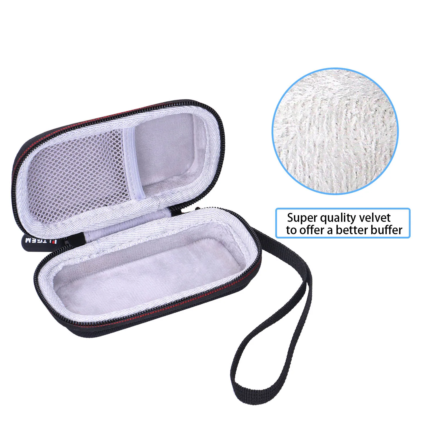 حافظة شاشة LTGEM EKG لشاشة EMAY المحمولة EKG EMG-10 ملحقات حقيبة حمل التخزين لشاشة EKG #6