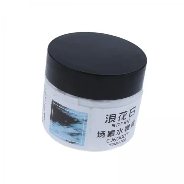 2xDiorama Modeling Paste Model Making Supplies Sturdy 50ml Lightweight DIY Scenery Landscape for Miniature Enthusiasts Model