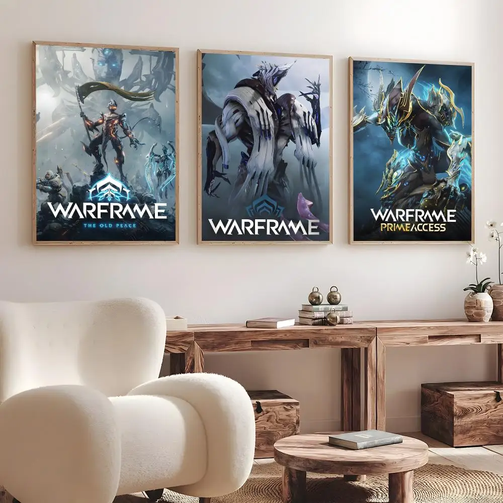 Game Warframe Poster Poster Print Wall Art Pictures Canvas Painting Living Room Bedroom Home Decor