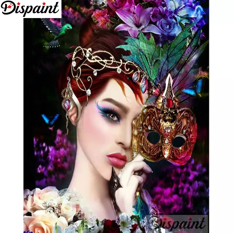 Dispaint Full Square/Round Drill 5D DIY Diamond Painting 