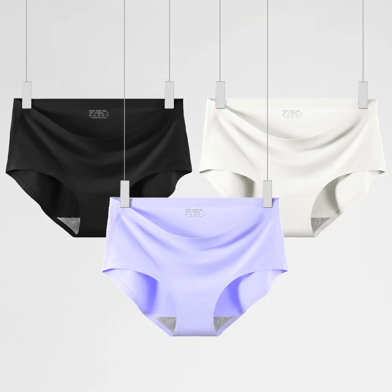 

5 шт. бесшовные тонкие антибактериальные треугольные шорты из чистого хлопка со средней талией в японском стиле для девочек