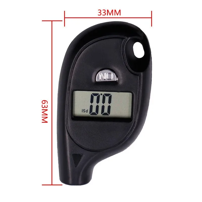 0.2-10 Bar 3-150PSI Digital Tester Gauge Car Tire Pressure Test Meter Tyre Diagnostic Truck Dirt Pit Bike Motorcycle Accessories