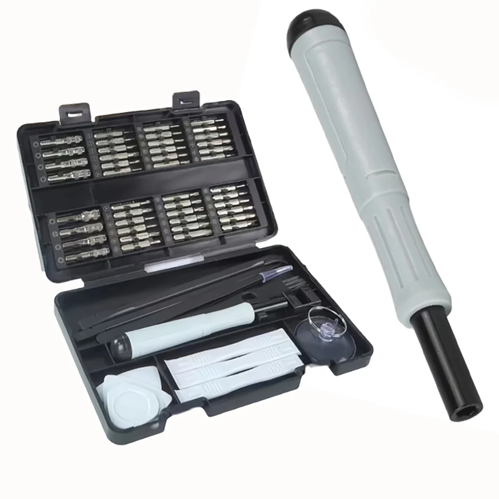 

Small Precision Screwdriver Set Tweezer Cleaning Repair Tool For Laptop Computer Magnetic Tip 360° Rotating Cap Screwdriver Set
