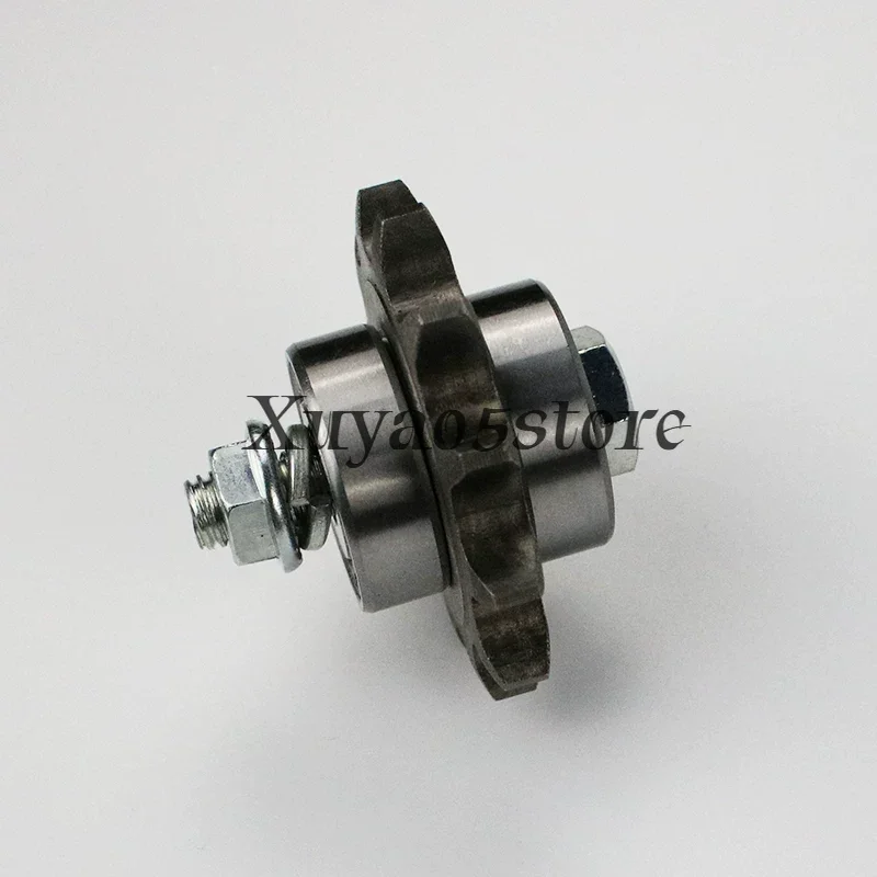 Motorcycle Chain Automatic Tensioner with 3 Bearing 420/ 428/ 520/ 530 Chain Guide Device , Guide Chain Gear