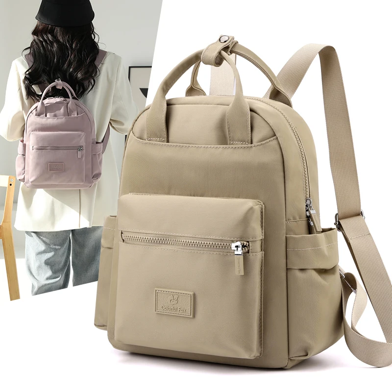 High Quality Women Laptop Backpack Girls Nylon Travel Bag Female Knapsack Ladies Daypack Rucksack For Teenagers School Bags