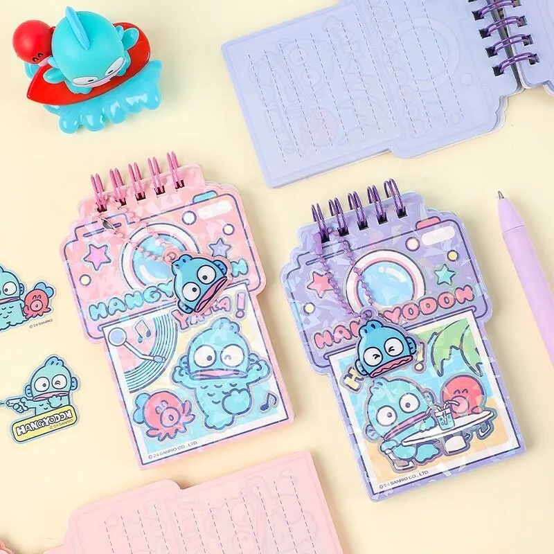 Imagem -05 - Sanrio Papelaria Autêntico Hangyodon Notebook Memo Pad Peixe Palhaço Note Book Livros do Diário Estudante Papelaria Escritório Pcs