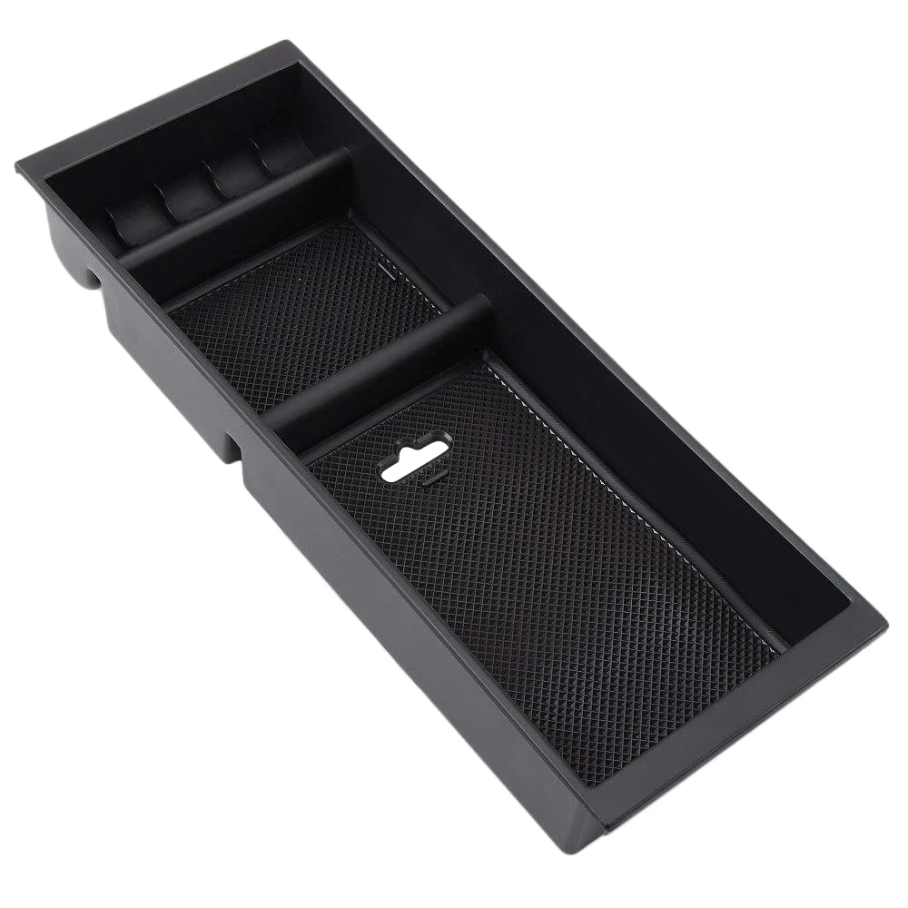 

New Black Car Center Console Glove Storage Box Fit for Ford F150