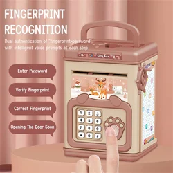 Secure Your Money With This Fun Music Cartoon Fingerprint Password Box - Perfect For Kids!