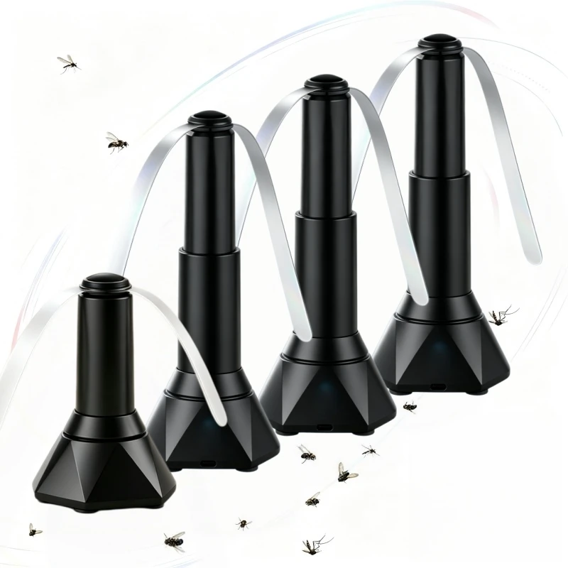 Fly Fans for Tables Summer Fly Control Spinner Automatic Picnic Repellent Outdoor Keep Flies Away from Food with Soft Blades