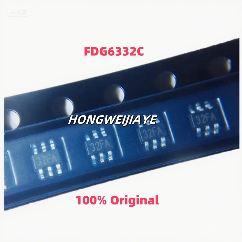 

10PCS 100% New FDG315N FDG6316P FDG6321C FDG6332C SC-70-6 Brand New Original Chips ic