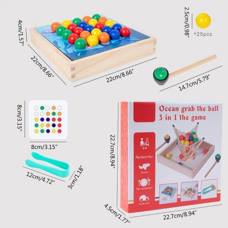 Brinquedo classificação interativo para bebê, conjunto presentes para crianças com reconhecimento cores e números 15UB