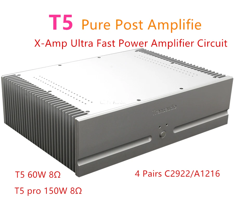 

X-Amp Ultra Fast Power Amplifier Circuit, SanKen Power Transistor C2922/A1216 T5/T5Pro Pure Post Amplifier 120Wx2/8Ω,150Wx2/8Ω