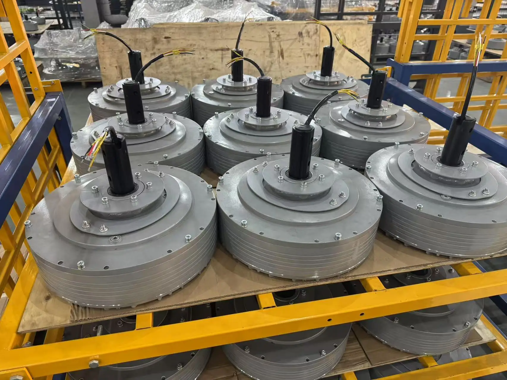 Alta calidad 6,7 m/22 pies 6 aspas HVLS industrial ventilador de techo grande precio de fábrica para talleres de hotel fábrica