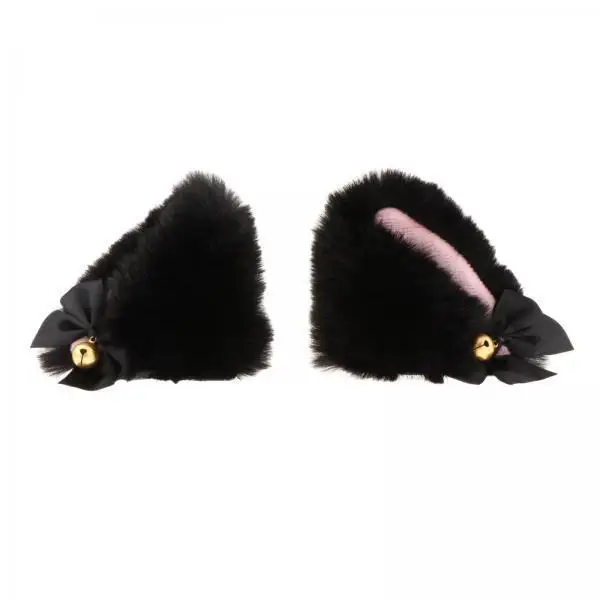 Plush Ears Costume Soft Helmet Animal Decor Accessory for Custom Motorcycle Helmet Cycling Skiing