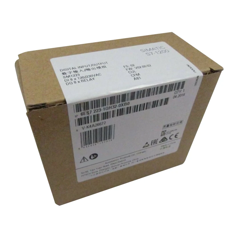 

Brand New Original 6ES7 223-1QH32-0XB0 6ES7223-1QH32-0XB0 Digital Input/Output Module Programmable Controller