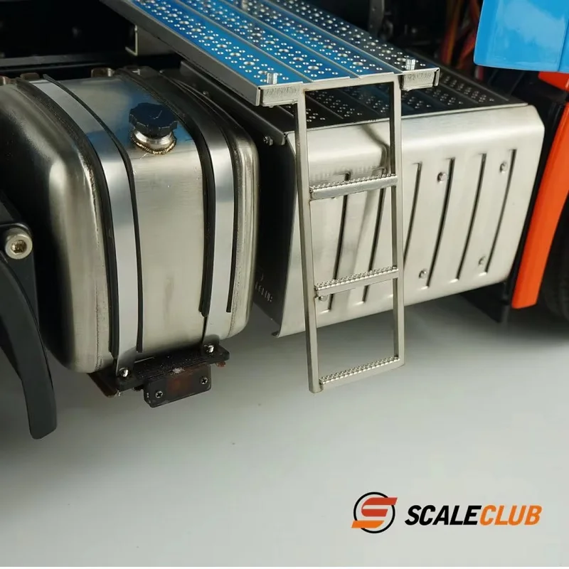Scaleclub RC 1/14 plate-forme de travail de tracteur bande de roulement d'escalier télescopique pour Tamiya LESU 1/14 RC tracteur camion remorque pièces accessoire