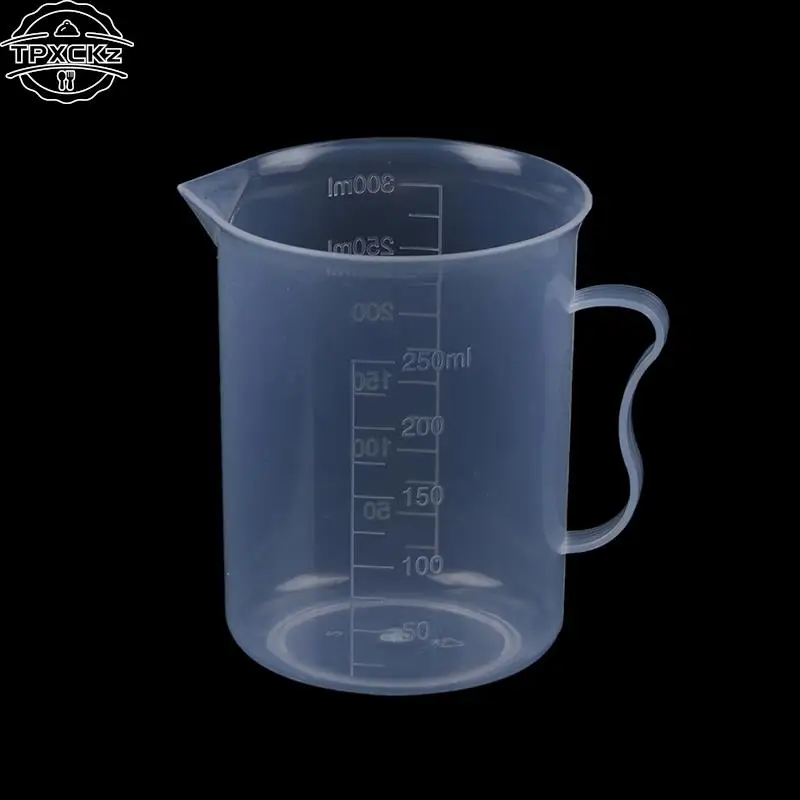 15ml-500ml Plastic Measuring Jug Cup Graduated Cooking Kitchen Bakery Tool Silicone Making Tool Transparent Mixing Cup Container