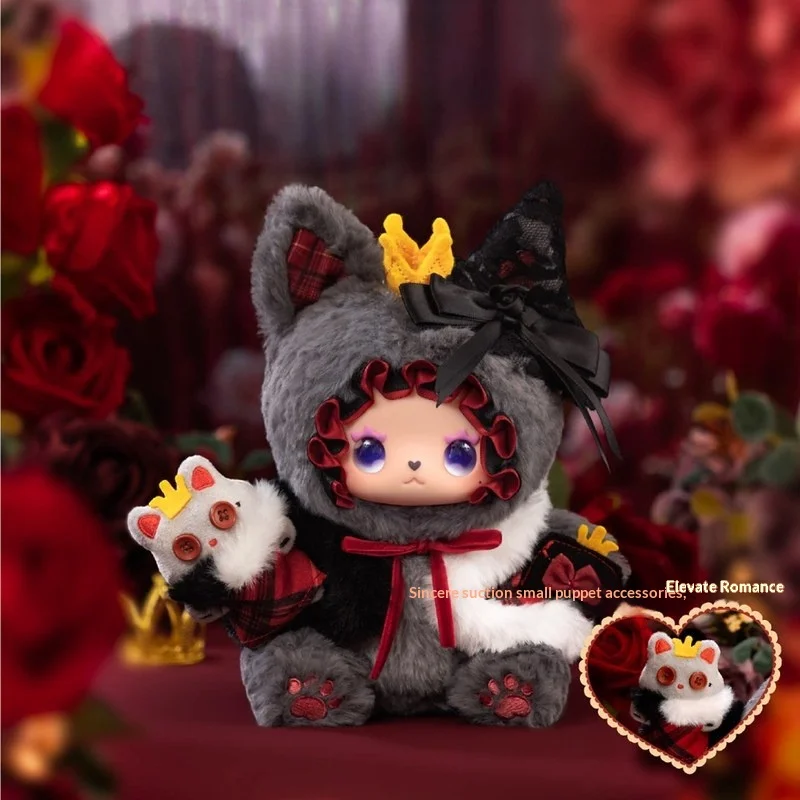 

Lucky Emma Pleasant Goat And Big Big Wolf Limited Edition Plush Doll Set Magnetic Mini Doll Collectible Gift Box For Anime Fans