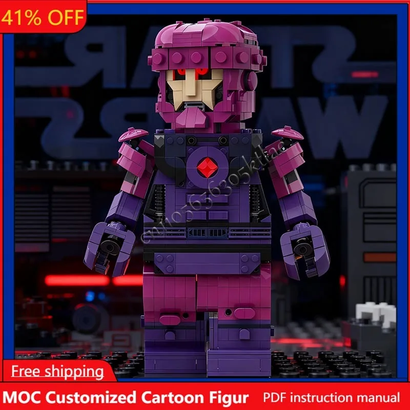 

NEW 1076PCS Hero Movie MOC Sentinel Mutant Hunter Robot Mech Model DIY Creative Ideas Child Toys Assembly Puzzle Birthday Gifts