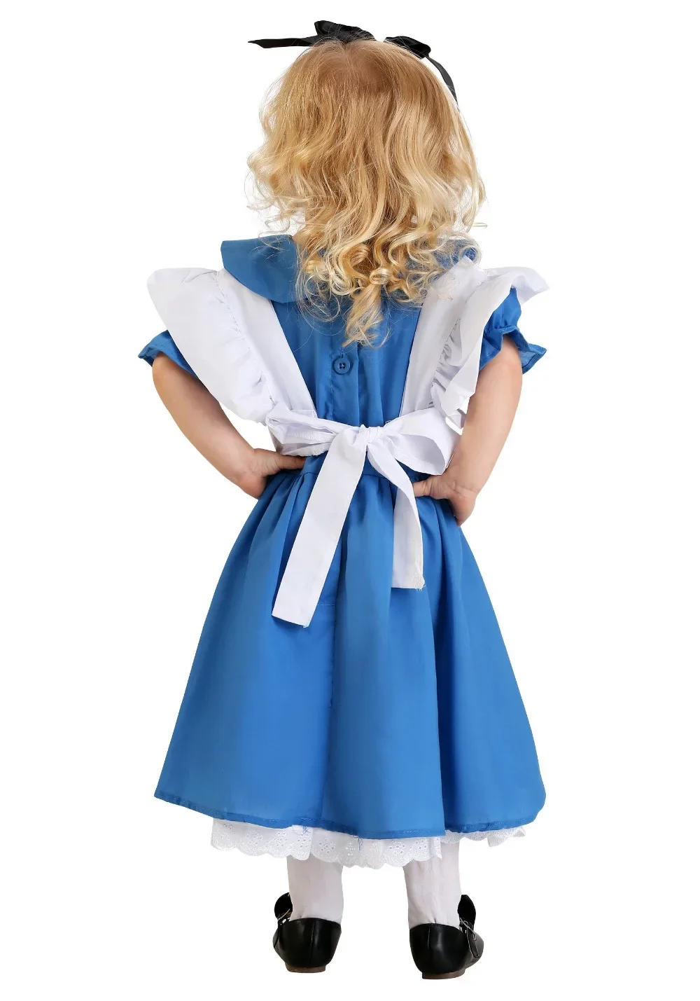 Crianças festa fantasia cosplay lolita empregada trajes de halloween para crianças meninas vestido