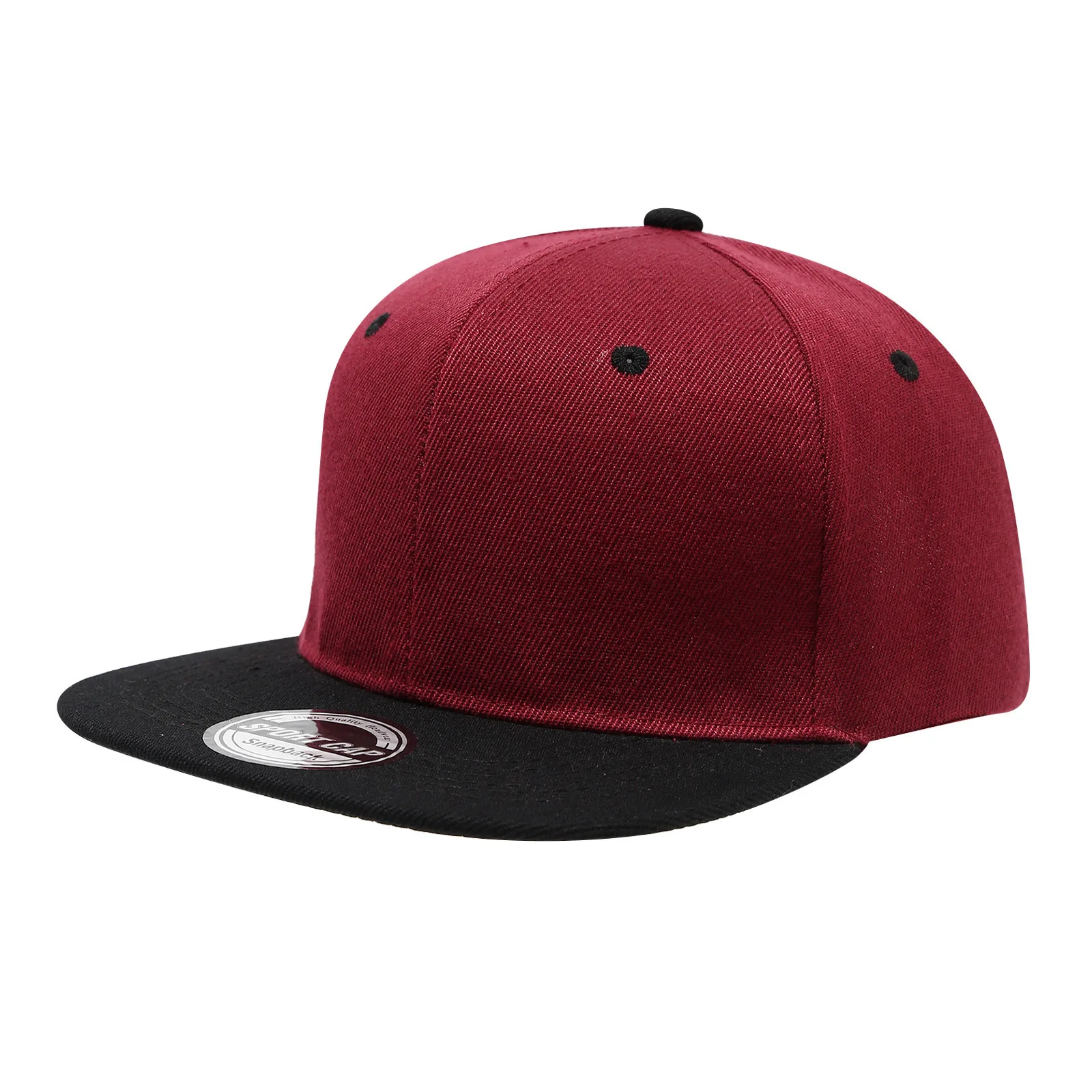 Customized Printed Logo Flat Edge Hip-Hop Hat Men's Fashionable Trend Baseball Cap Woman's Sunscreen And Shading Duck Tongue Hat