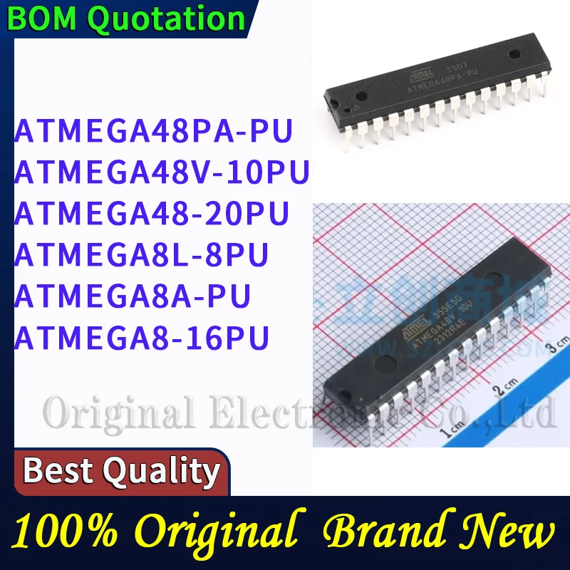 ATMEGA48 ATMEGA48PA ATMEGA48V ATMEGA8L ATMEGA8-16PU 20PU PU 10PU 8PU Laptop repair parts