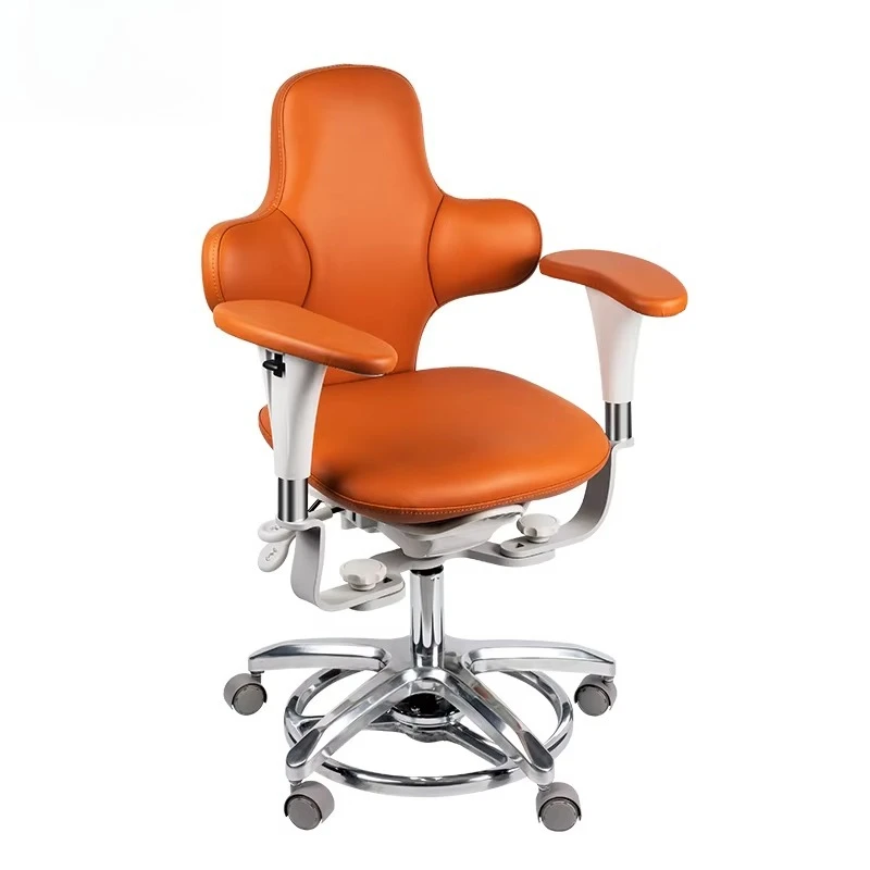 Professional Dentist Chair Hydraulic Saddle Dentist Medical Steel Dental Doctor Stool Chair Dentist Stool