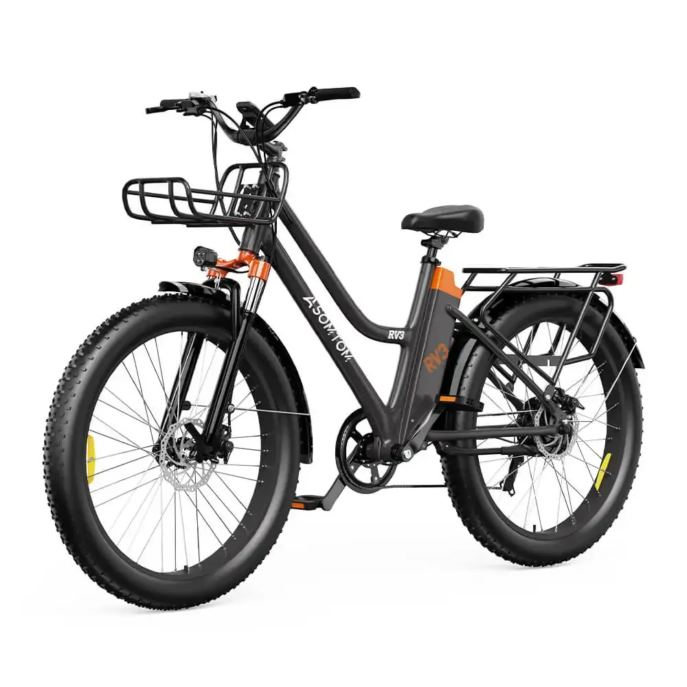 RV3 Battery Electric Bike High Speed Hot Sale 36V 350W 26inch Beach Snow Urban Commuter Fat Tire Dirt high end E Bike for Adult