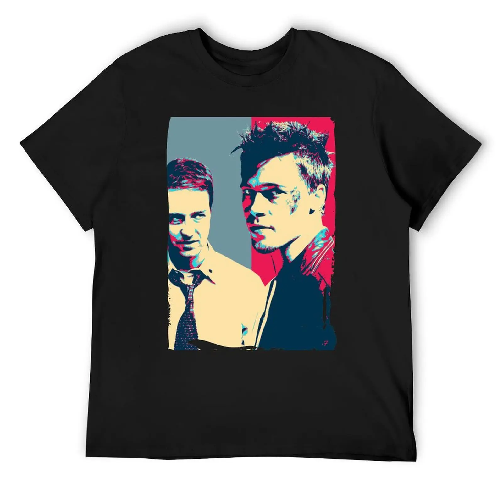 Fight Club Revisited - Tyler Durden and The Narrator T-Shirt tees oversized oversized t shirt Men's t-shirts