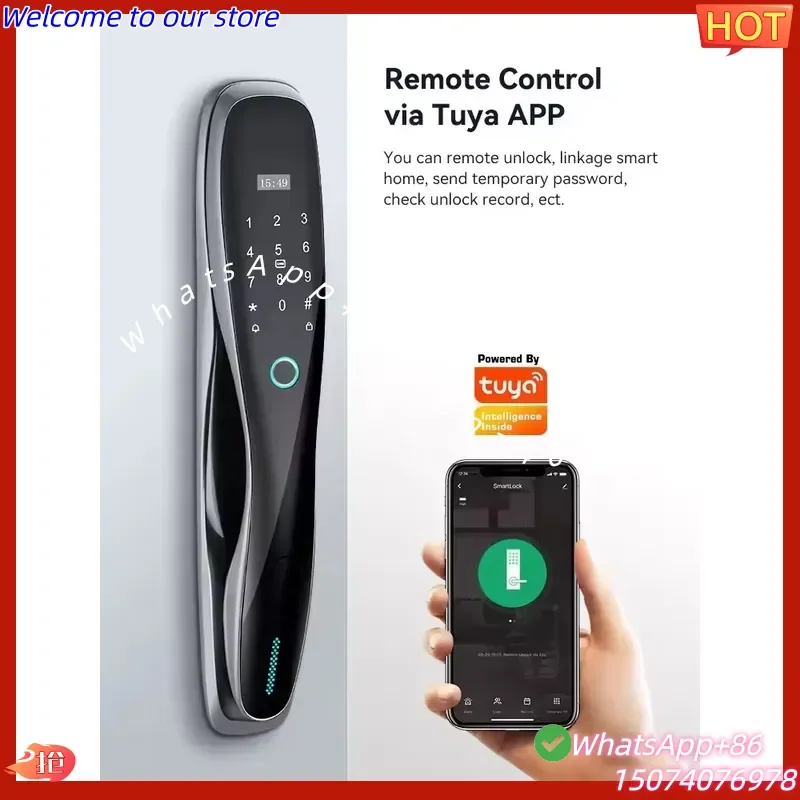 2026 Zigbee Unlock Safety Digital Automatic Home Security Home Zigbee Smart Door Lock