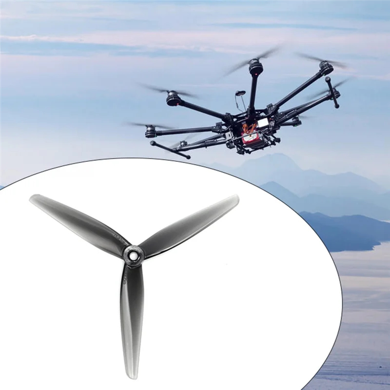 ABJF-10Pairs 6025 6X2.5X3 6 дюймов 3-лопастной пропеллер для ПК 2,5 мм пропеллер для дрона для Nazgul Evoque F6