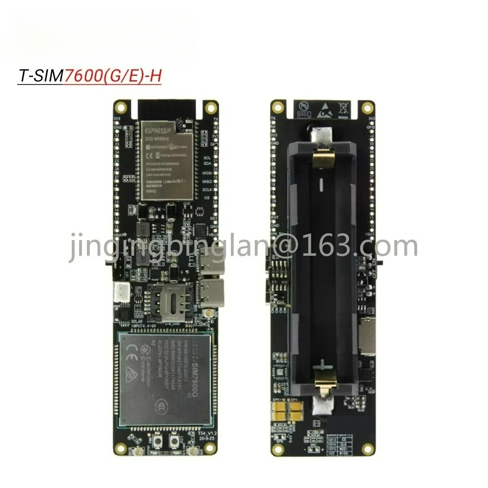 T-SIM7600G-H R2 Module 18560 Battery Holder Solar Charge ESP32-WROVER BLE Development Board