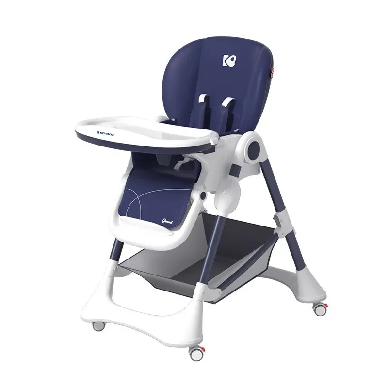 Multifunctional Baby Highchair Baby Foldable Seat Adjustable Height Baby Feeding Chair