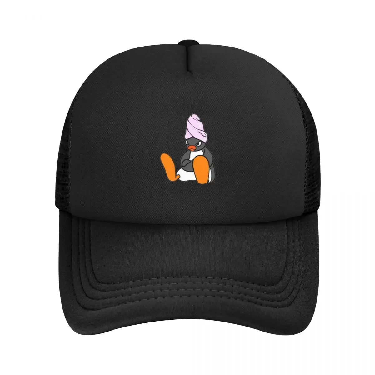 New Pingu Noot Pinga Penguin TV Baseball Caps Unisex Snapback Hat Breathable Mesh Sun Gorras Bone