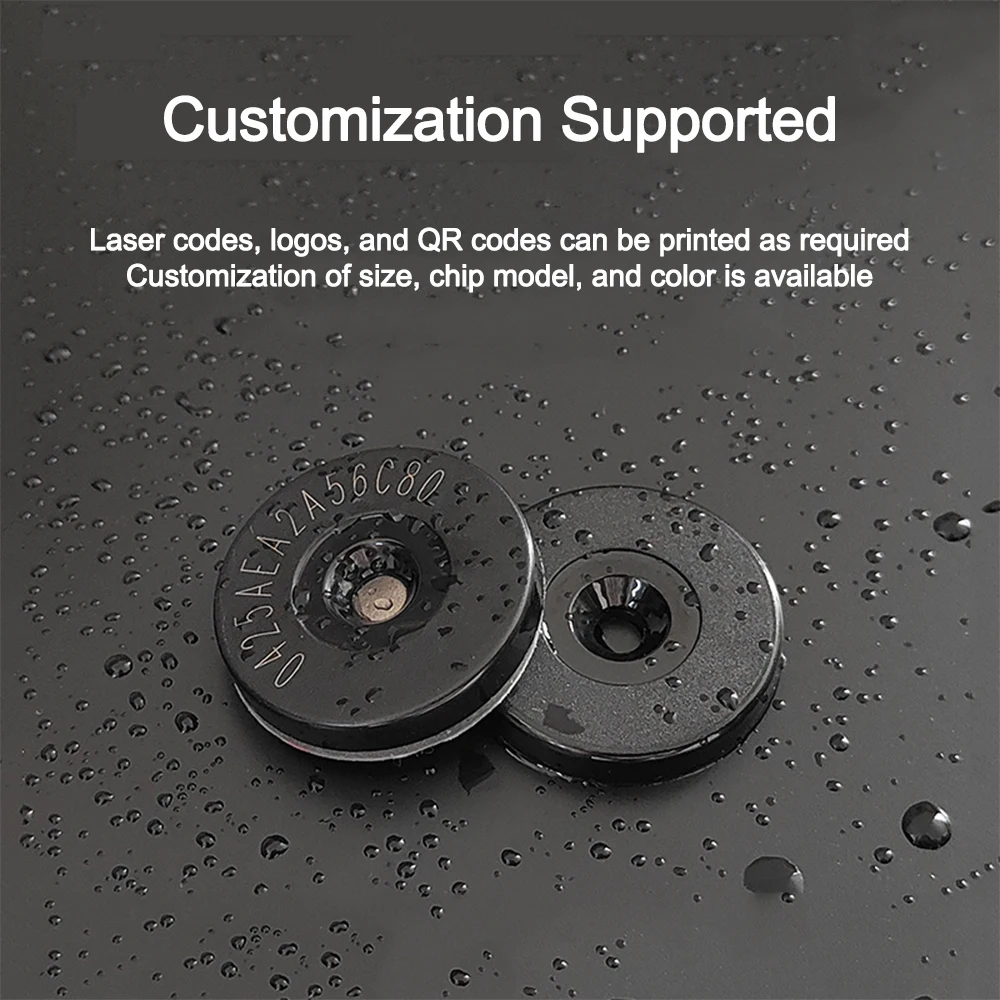 NFC Anti-Metal Electronic Patrol Tag NXP NTAG213 Chip Fire Inspection NFC Electronic Inspection Tag ISO14443A 13.556MHz 20PCS
