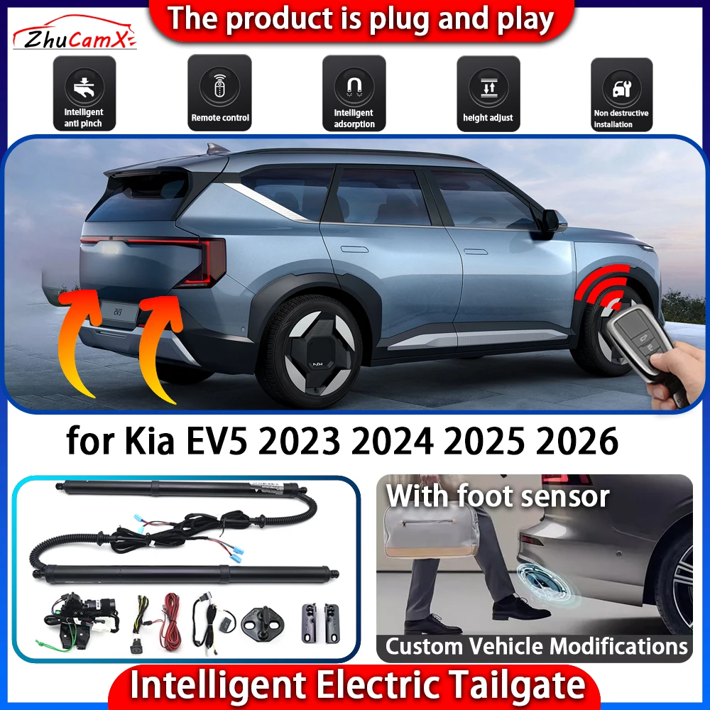 

ZhuCamX Smart Powered Tailgate System for Kia EV5 2023 2024 2025 2026 Automatic Intelligent Electric Trunk Lift Control Kit