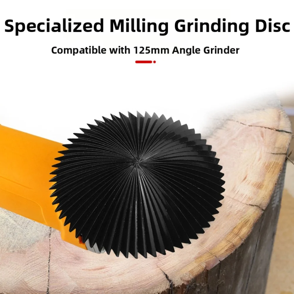 1pc Carbide Burr Grinding Wheel Milling Cutter Grinding Disc For Plastic Wood Metal Efficient Shaping Carving Grinding Cutting