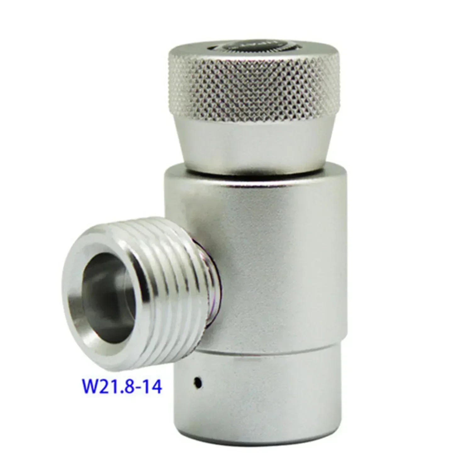 CO2 Filling Refill Adapter Metal Connector W21.8 -14 To TR21-4 For Soda-Maker Cylinder Tank Gas Homebrew Regulator Barware Part